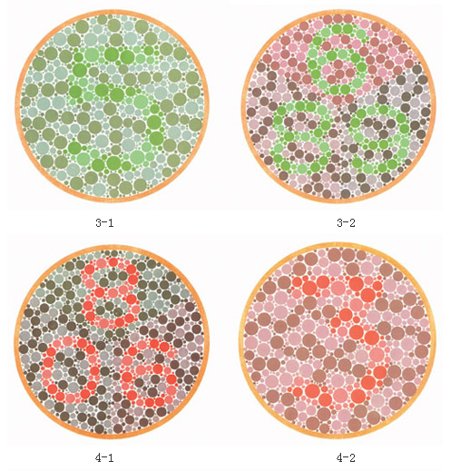 2015考驾照色盲检测图